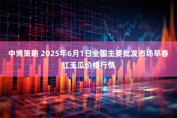 中博策略 2025年6月1日全国主要批发市场早春红玉瓜价格行情